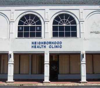 Neighborhood Health Clinic History: Original Clinic Building